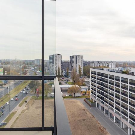 Wola Chic Blue Apartment Varşova Dış mekan fotoğraf