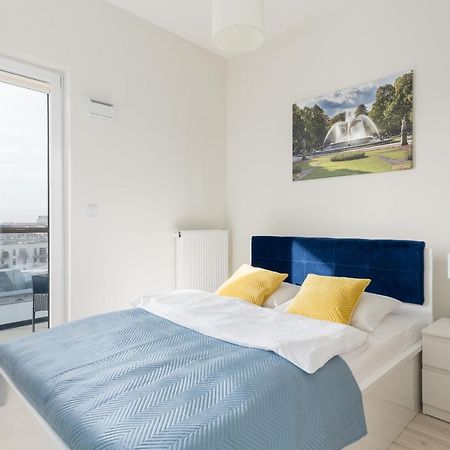 Wola Chic Blue Apartment Varşova Dış mekan fotoğraf
