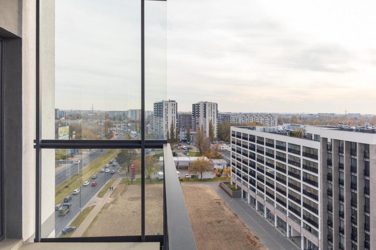 Wola Chic Blue Apartment Varşova Dış mekan fotoğraf