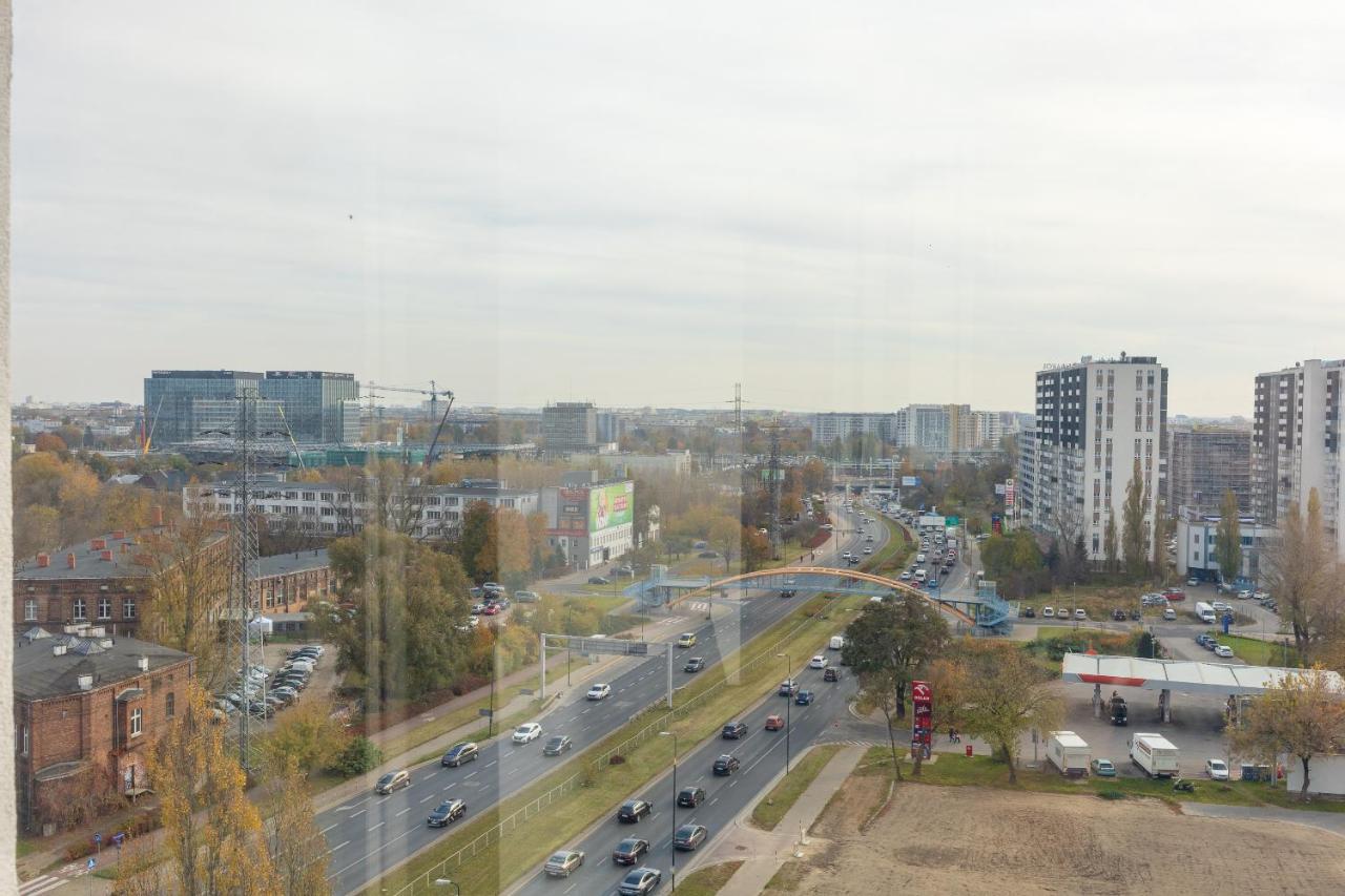Wola Chic Blue Apartment Varşova Dış mekan fotoğraf
