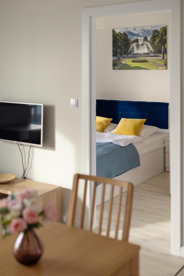 Wola Chic Blue Apartment Varşova Dış mekan fotoğraf